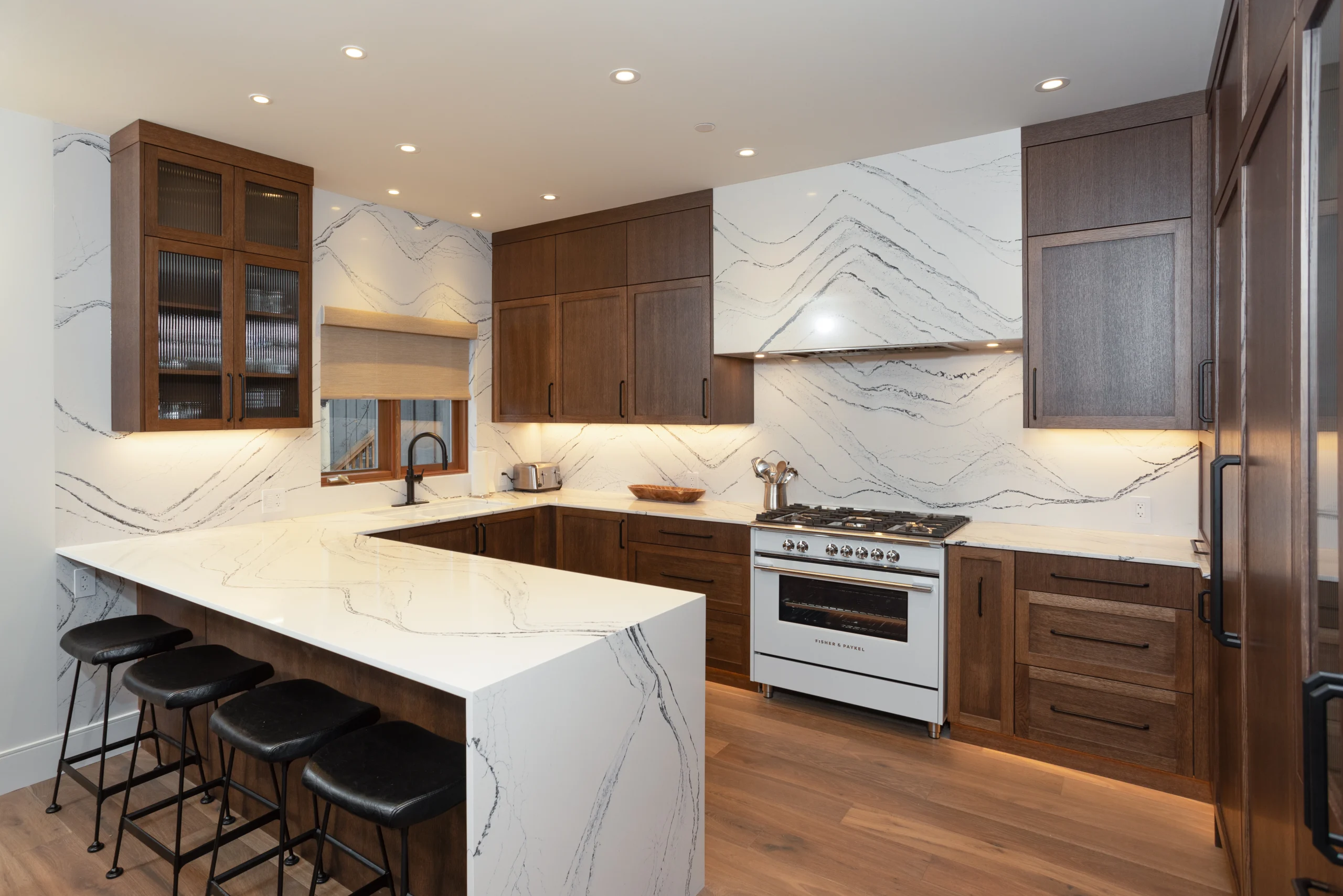 Hardwood Flooring in Whistler 8 White oak flooring through the Nordic Place project home — Tantalus Floors