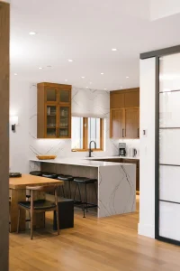 Material Supply 23 Living-area flooring detail, Nordic Place project by Tantalus Floors