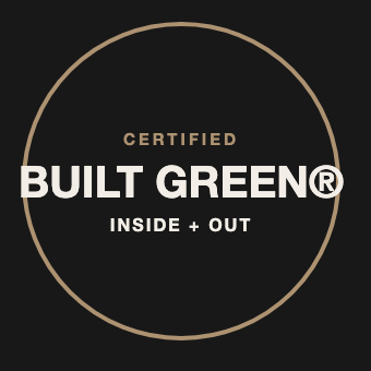 Built Green Inside and Out certified